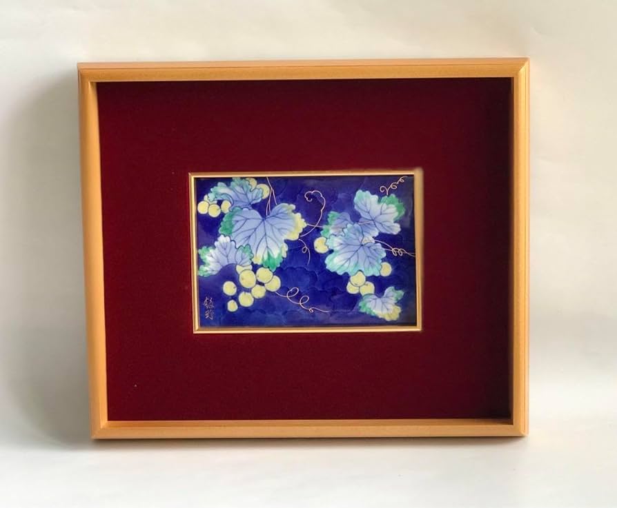 陶板画 ぶどう 陶板画 ぶどう
